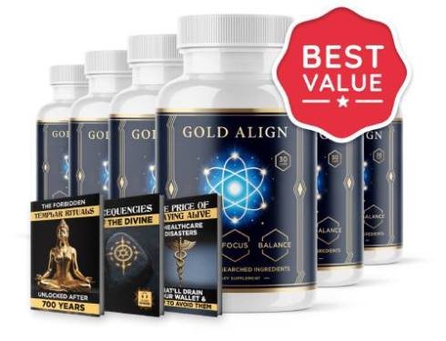 Gold Align supplement displayed with last-chance promotional offer